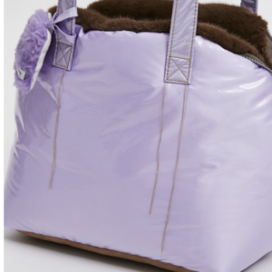 Louisdog Shine Purple Around Bag